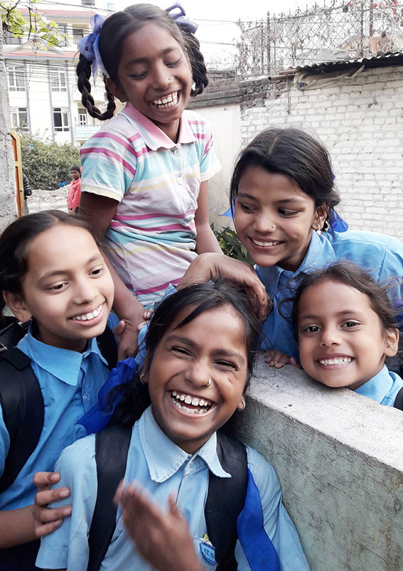 children from nepal